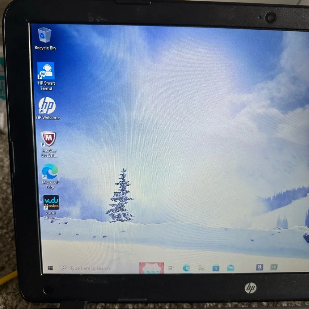 hp laptop 15.6” with case bundle